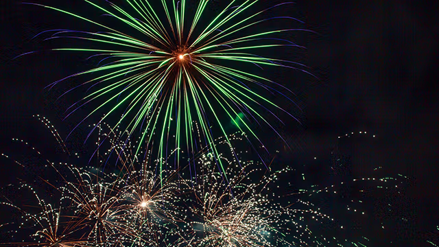 Fireworks Burst